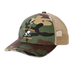 Port Authority®  Distressed Mesh Back Cap - Veteran