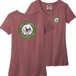 Port &  Company®  Ladies Beach  Wash®  Garment-  Dyed V-Neck  Tee
