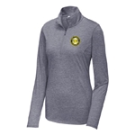 Sport-Tek ®  Women's PosiCharge ® Tri-Blend Wicking 1/4-Zip Pullover