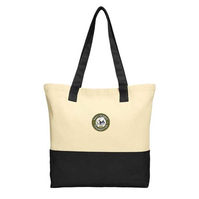 Port Authority®  Colorblock Cotton Tote