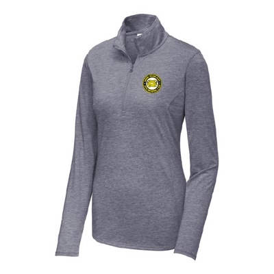 Sport-Tek ®  Women's PosiCharge ® Tri-Blend Wicking 1/4-Zip Pullover