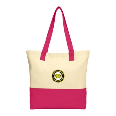 Port Authority®  Colorblock Cotton Tote